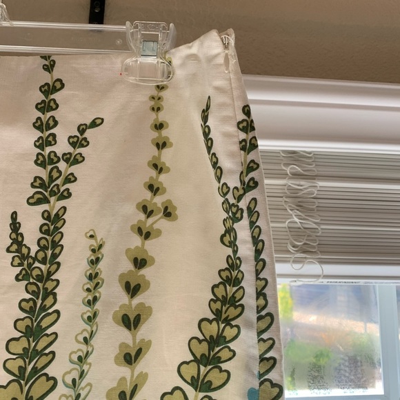 The Loft Cream floral A line skirt - Picture 4 of 7